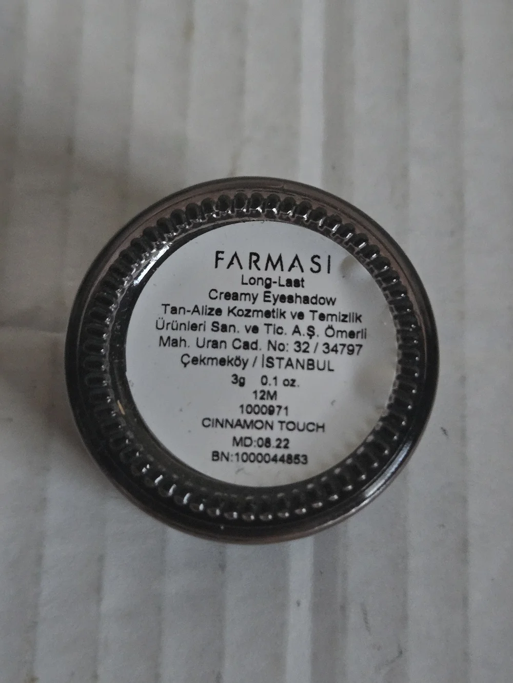 Farmasi Long Last Creamy Eyeshadow Cinnamon Touch Make Up 3 g / 0.1 oz - Picture 4 of 11